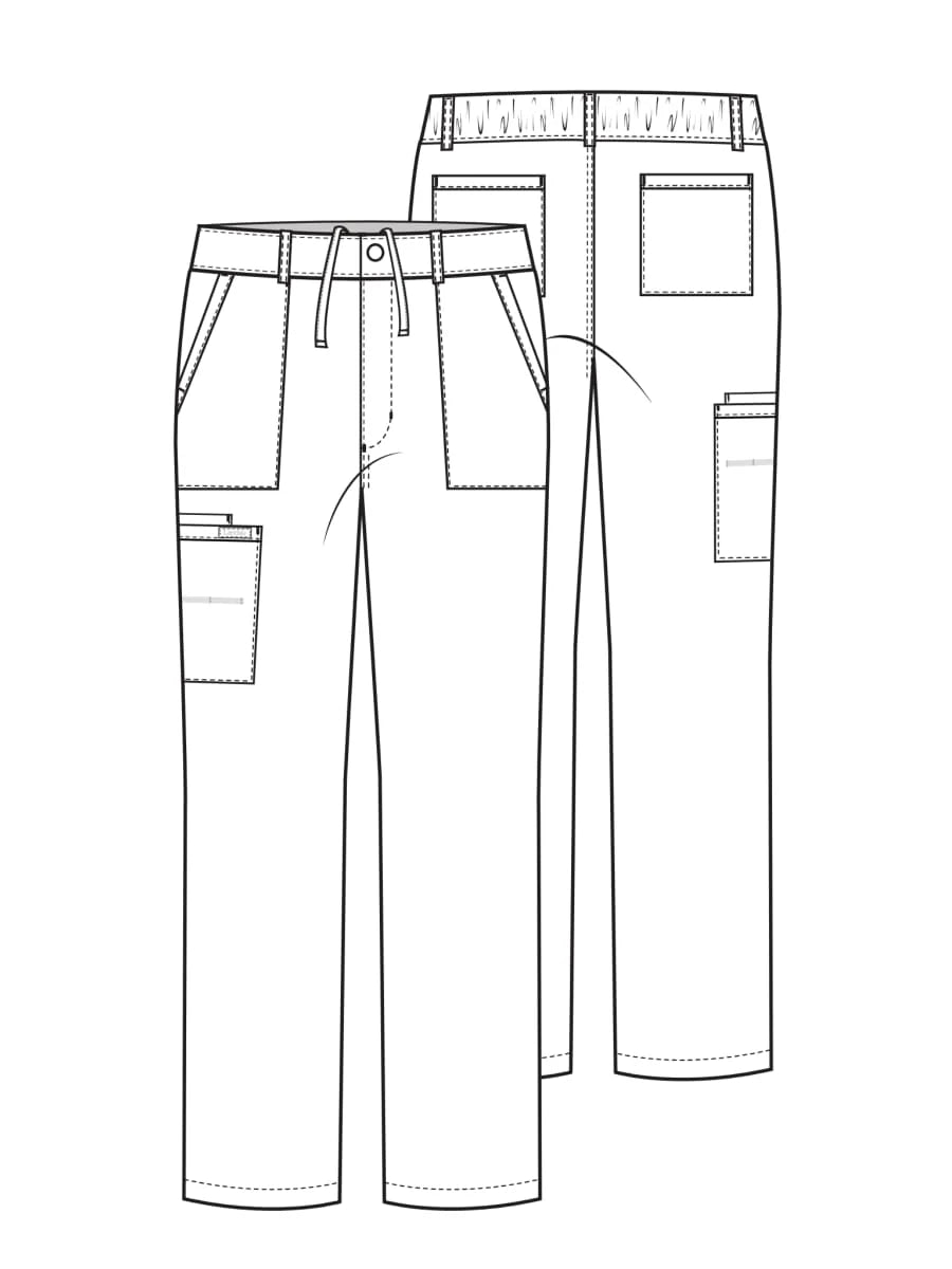 PANTALÓN CLÍNICO HOMBRE PROFLEX LB408 OLIVO
