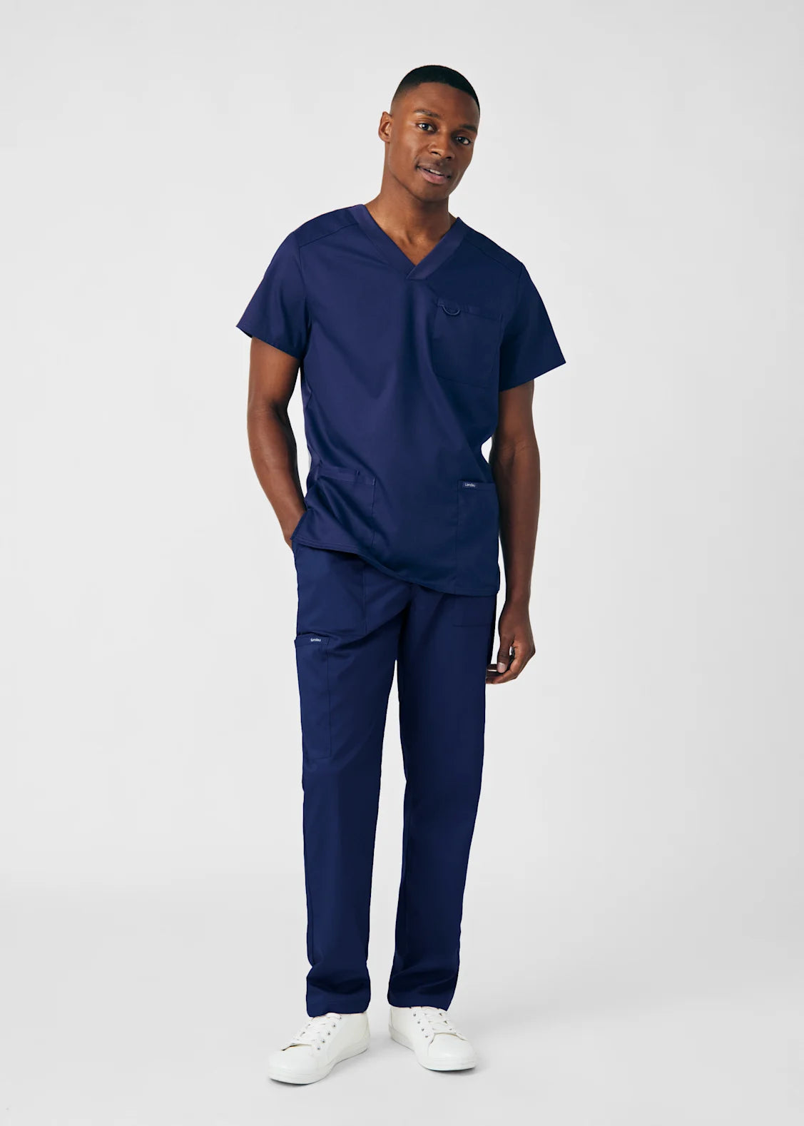 PANTALÓN CLÍNICO HOMBRE PROFLEX AZUL MARINO