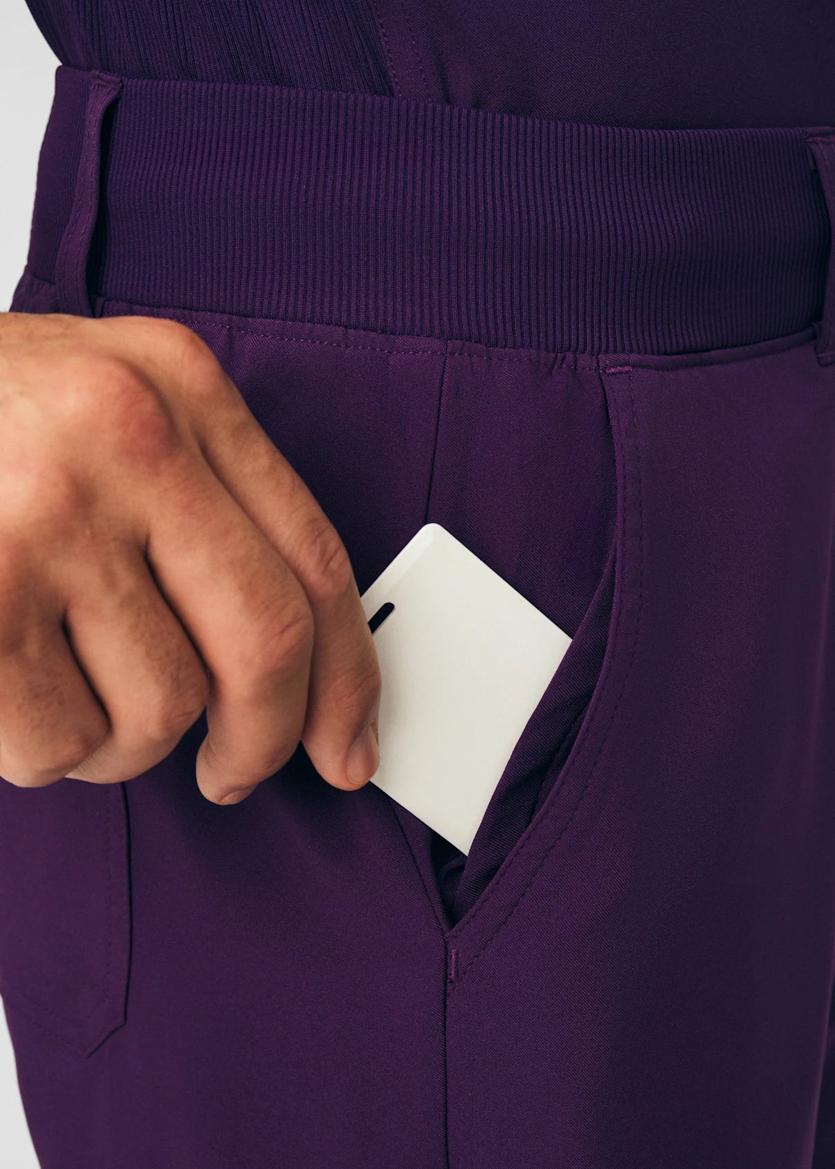 Pantalón Clínico Hombre Forward LB410 Morado Eggplant