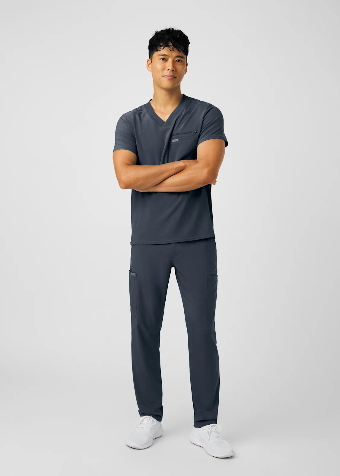 Pantalón Clínico Hombre Forward LB410 Plomo