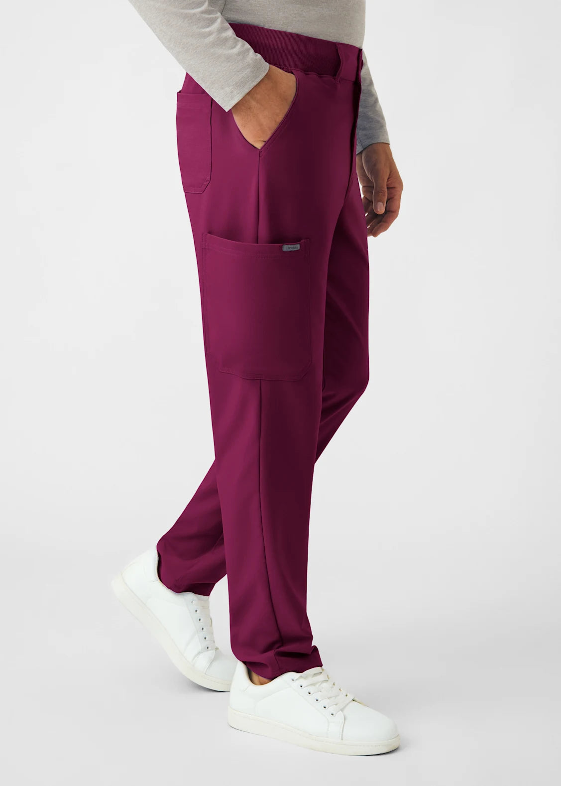 Pantalón Clínico Hombre Forward LB410 Burdeo