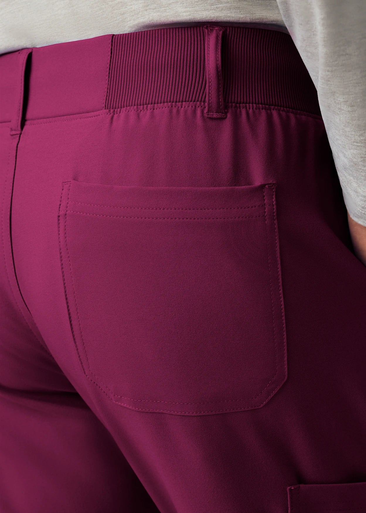 Pantalón Clínico Hombre Forward LB410 Burdeo