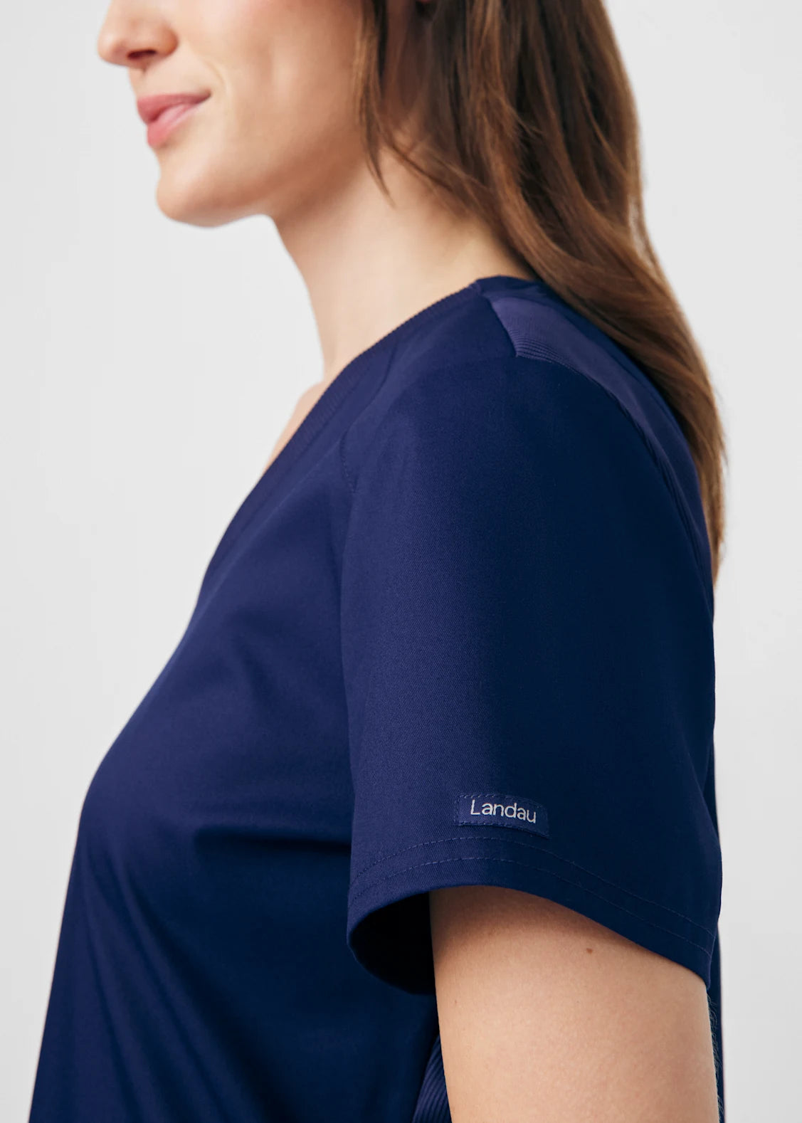 Polera Clínica Mujer Proflex LT105 Azul Marino