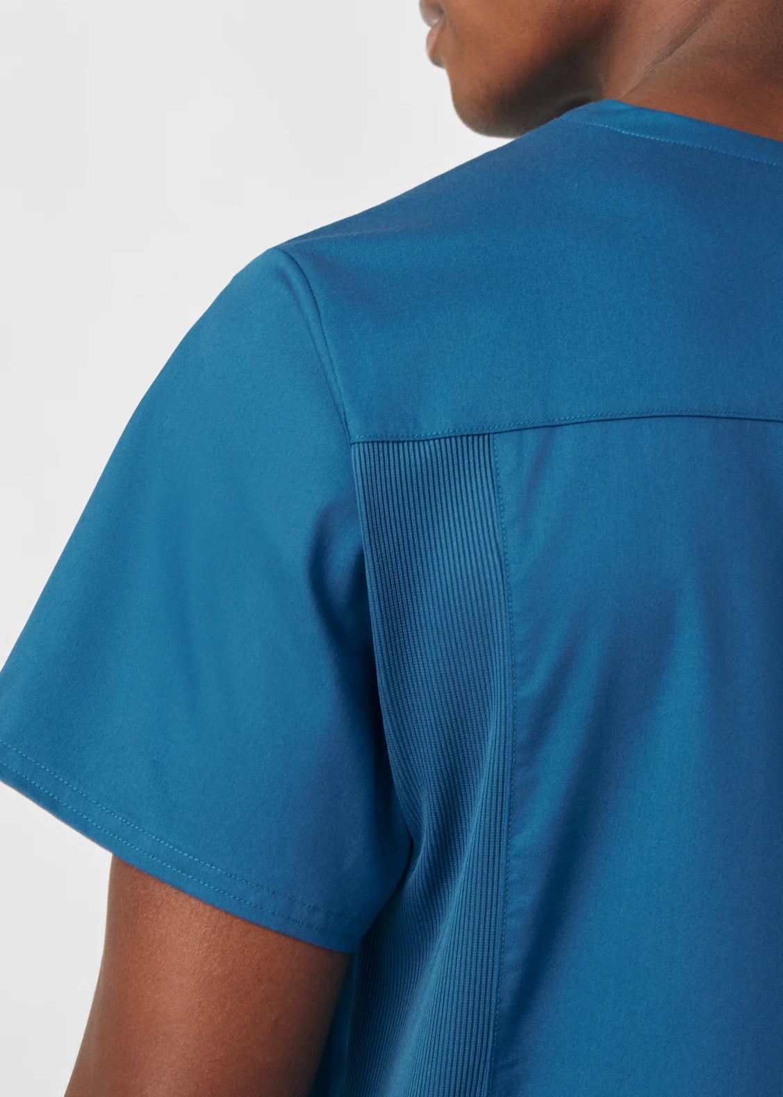 Polera Clínica Hombre Proflex LT109 Caribbean Blue