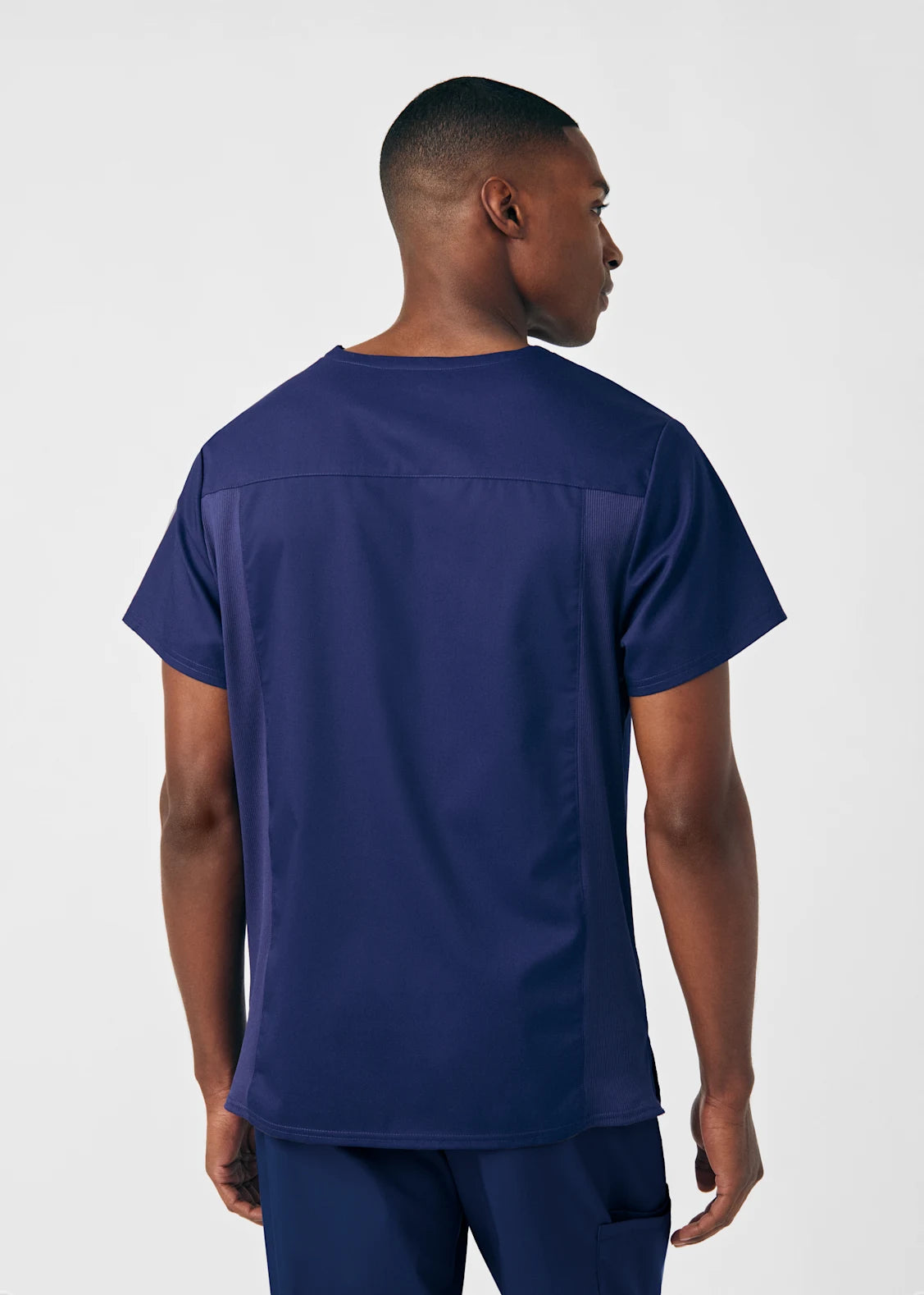 Polera Clínica Hombre Proflex LT109 Azul Marino