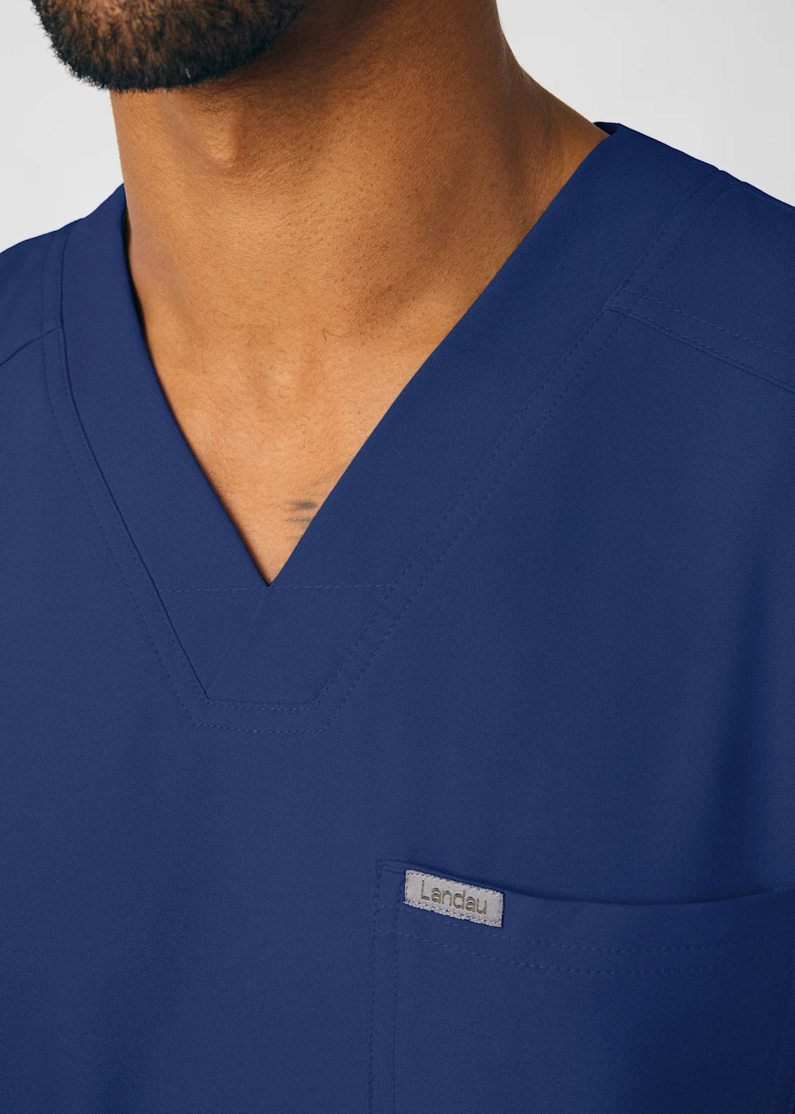 Polera Clínica Hombre Forward LT110 Azul Marino
