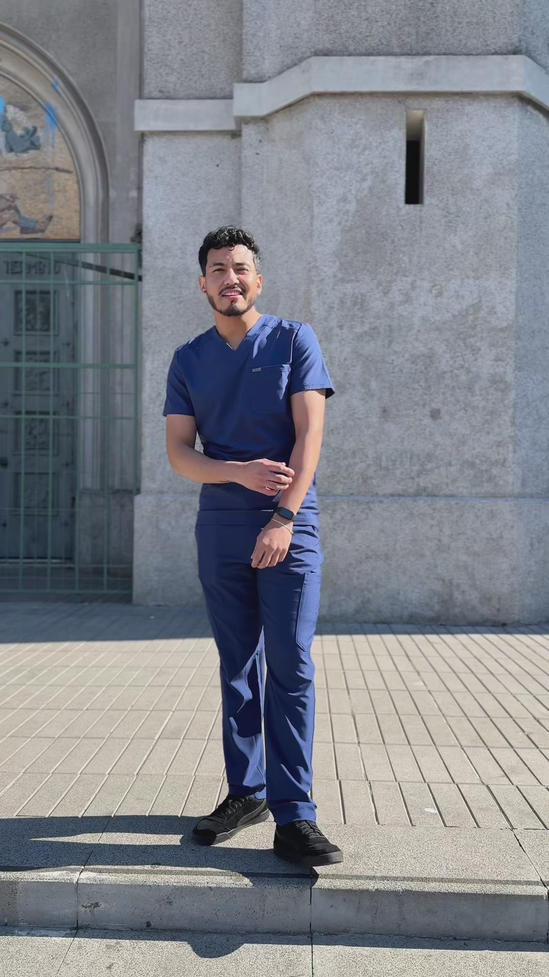 Pantalón Clínico Hombre Forward LB410 Azul Marino