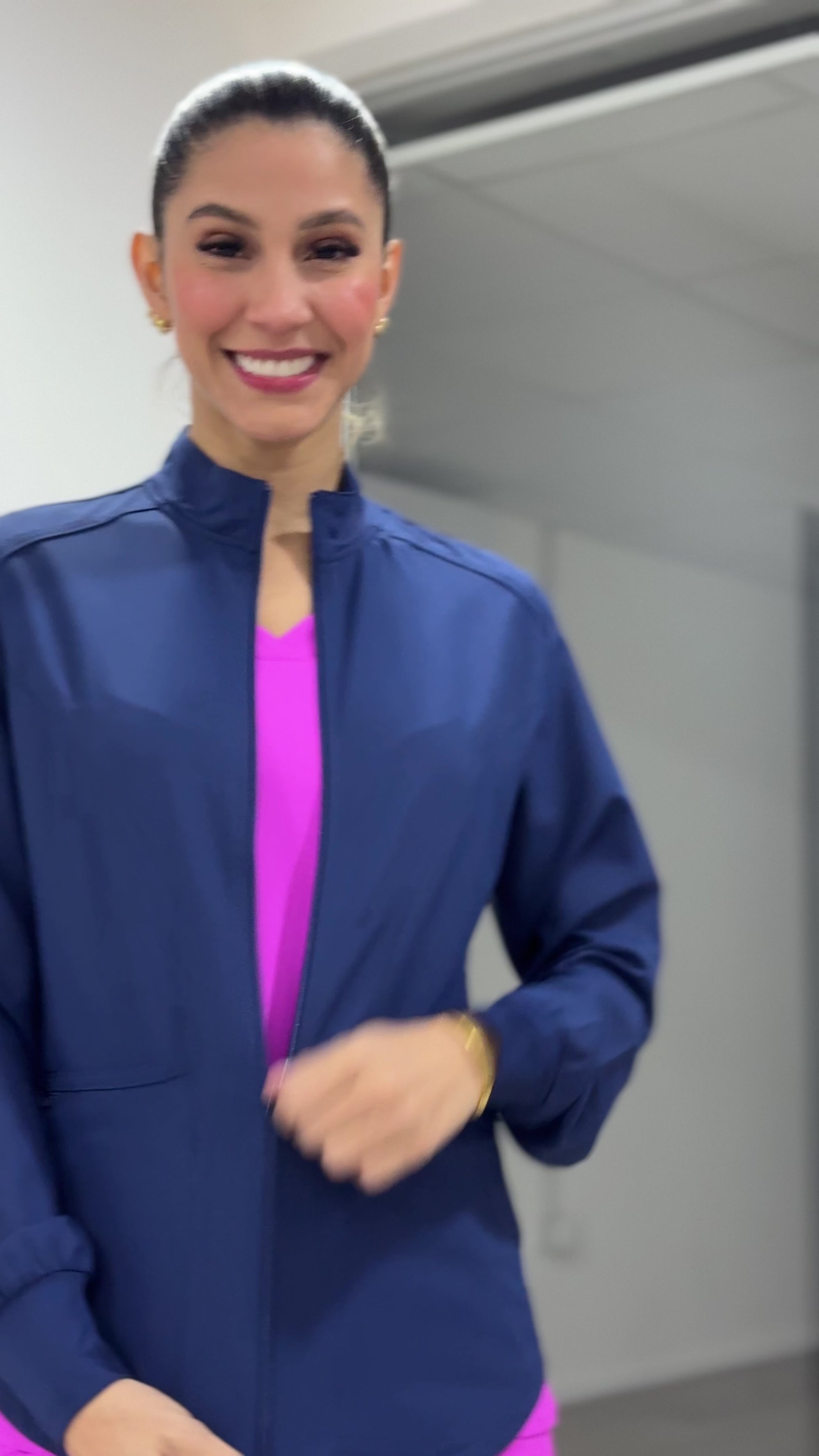 Chaqueta Clínica Mujer Studio 2056 Azul Marino