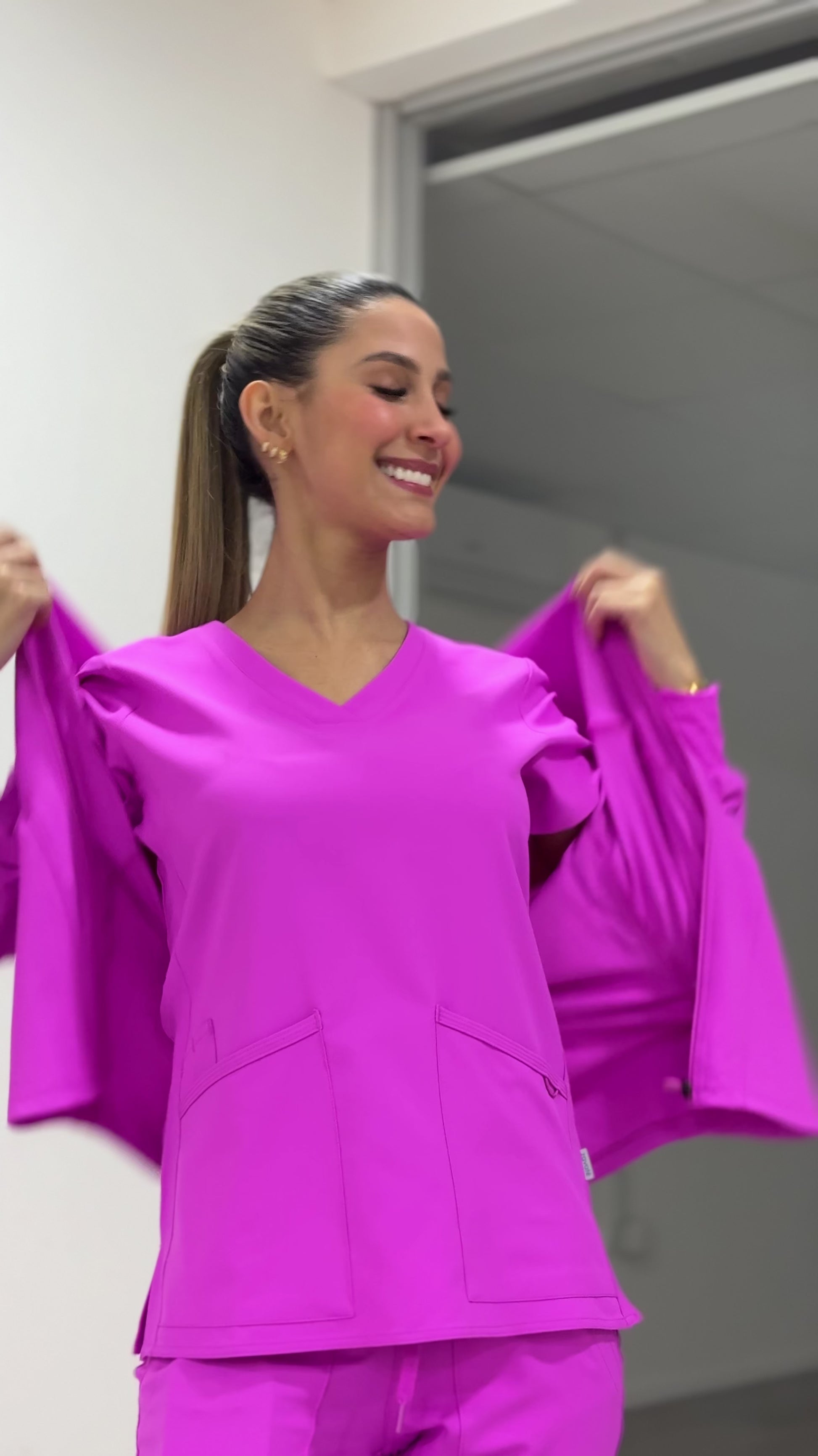 Chaqueta Clínica Mujer Studio 2056 Orquídea