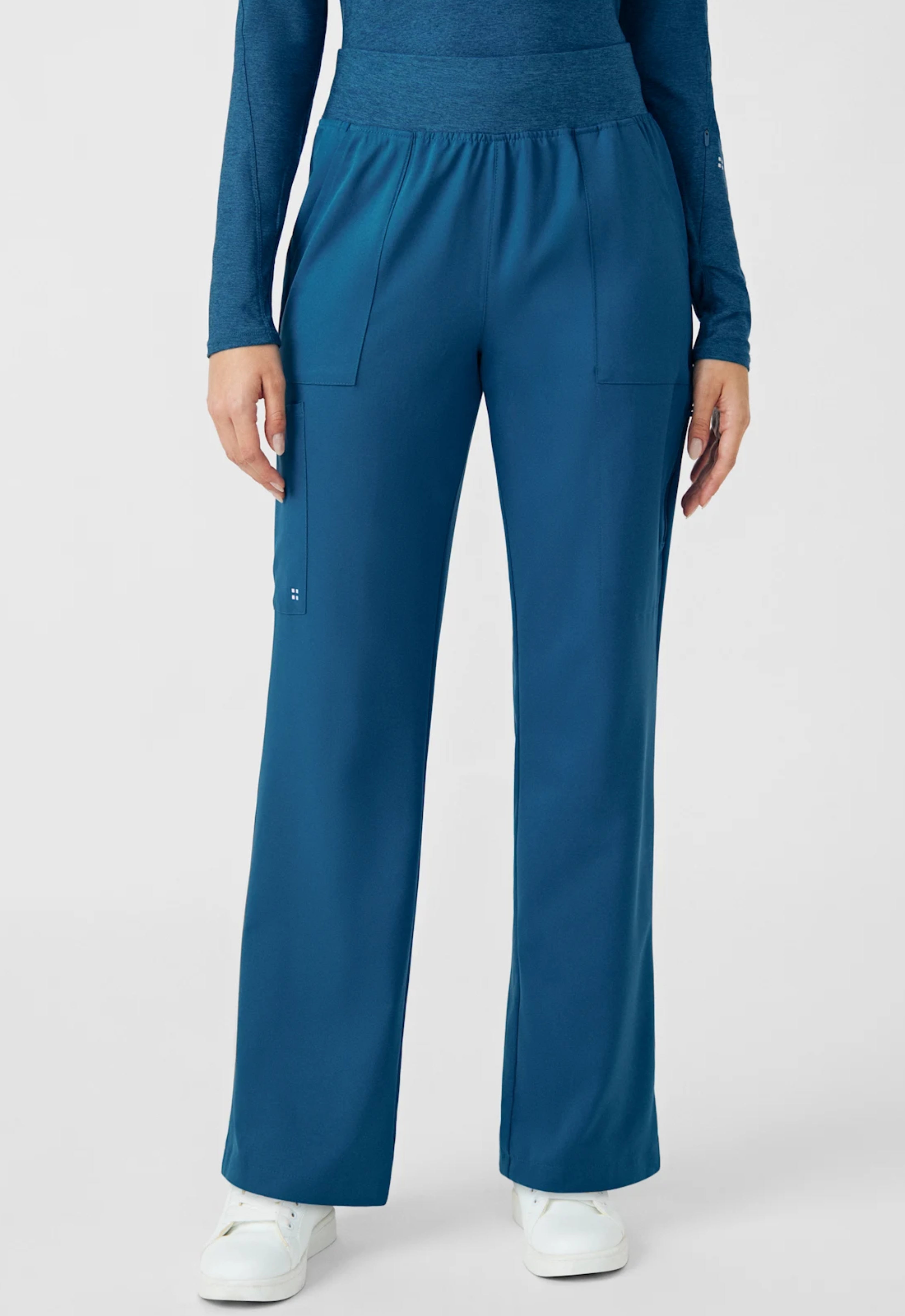 Pantalón Clínico Mujer Vibe WB421 Caribbean Blue