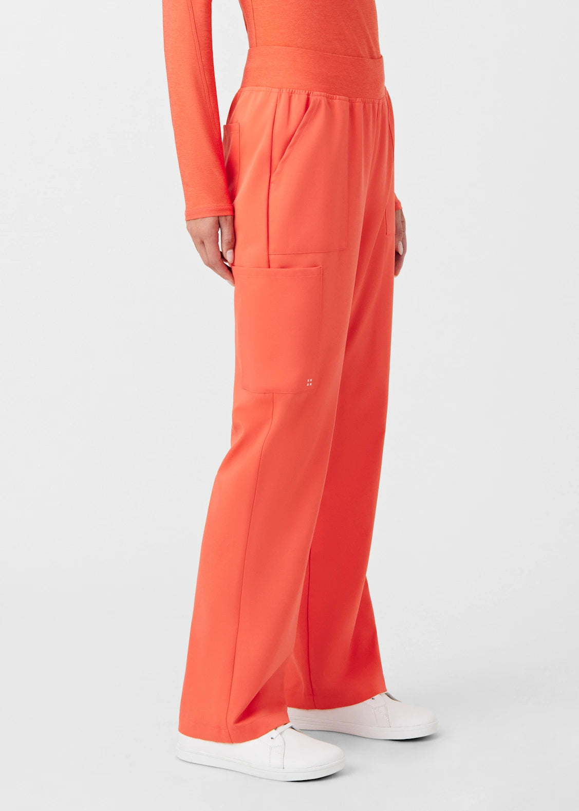 Pantalón Clínico Mujer Vibe WB421 Coral Sunset