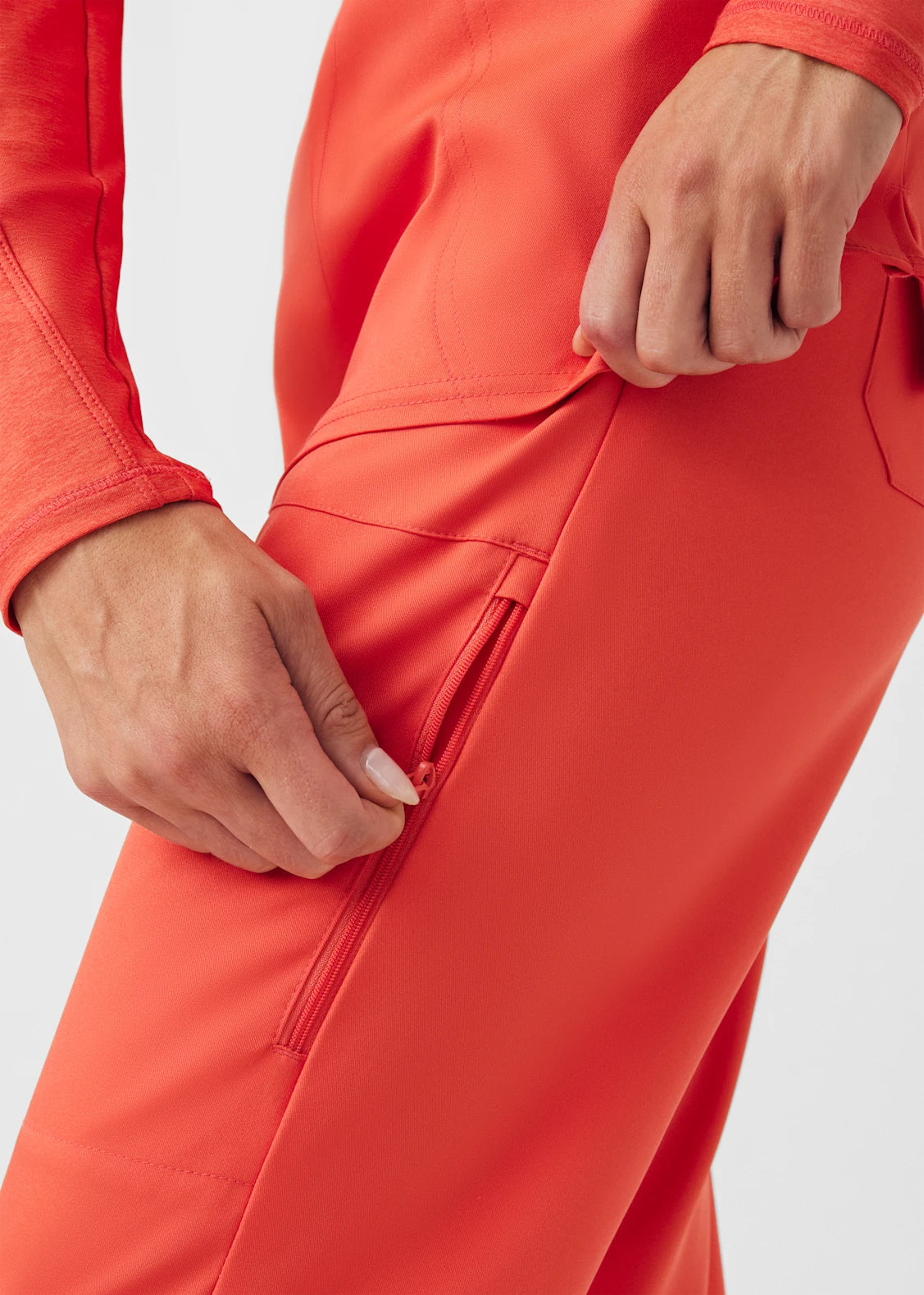 Pantalón Clínico Mujer Vibe WB421 Coral Sunset