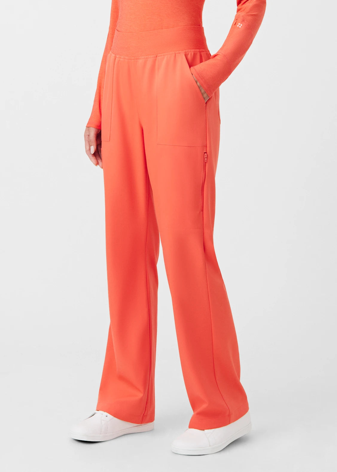 Pantalón Clínico Mujer Vibe WB421 Coral Sunset