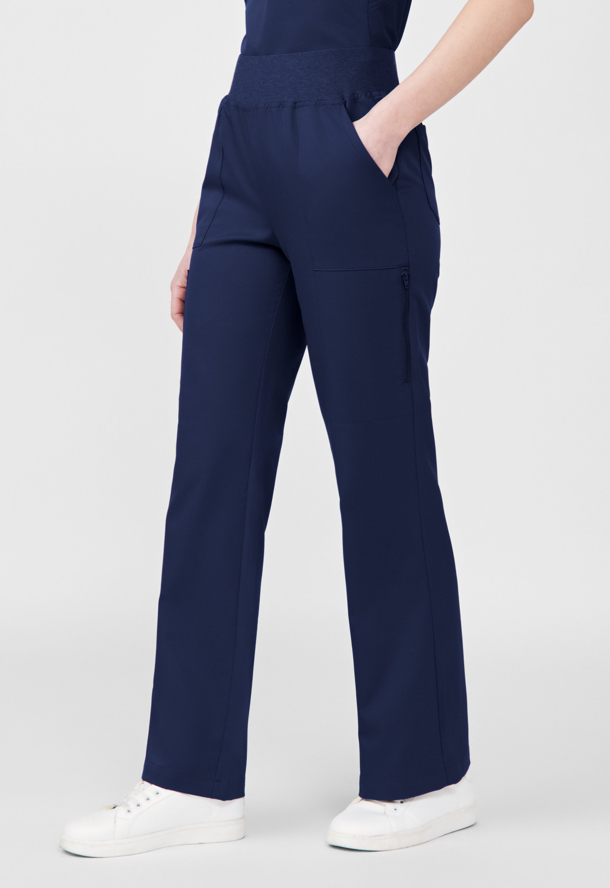 Pantalón Clínico Mujer Vibe WB421 Azul Marino