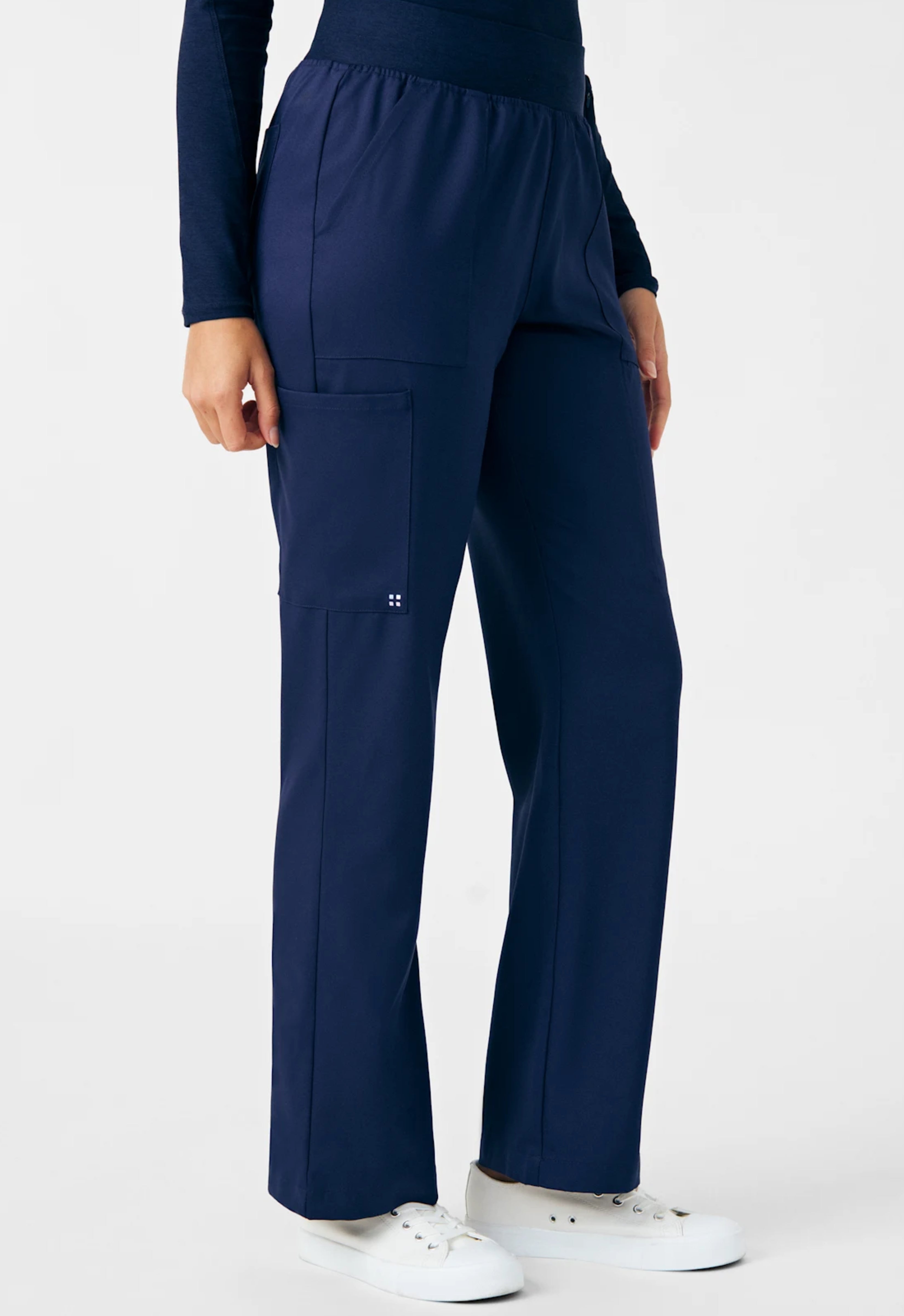 Pantalón Clínico Mujer Vibe WB421 Azul Marino
