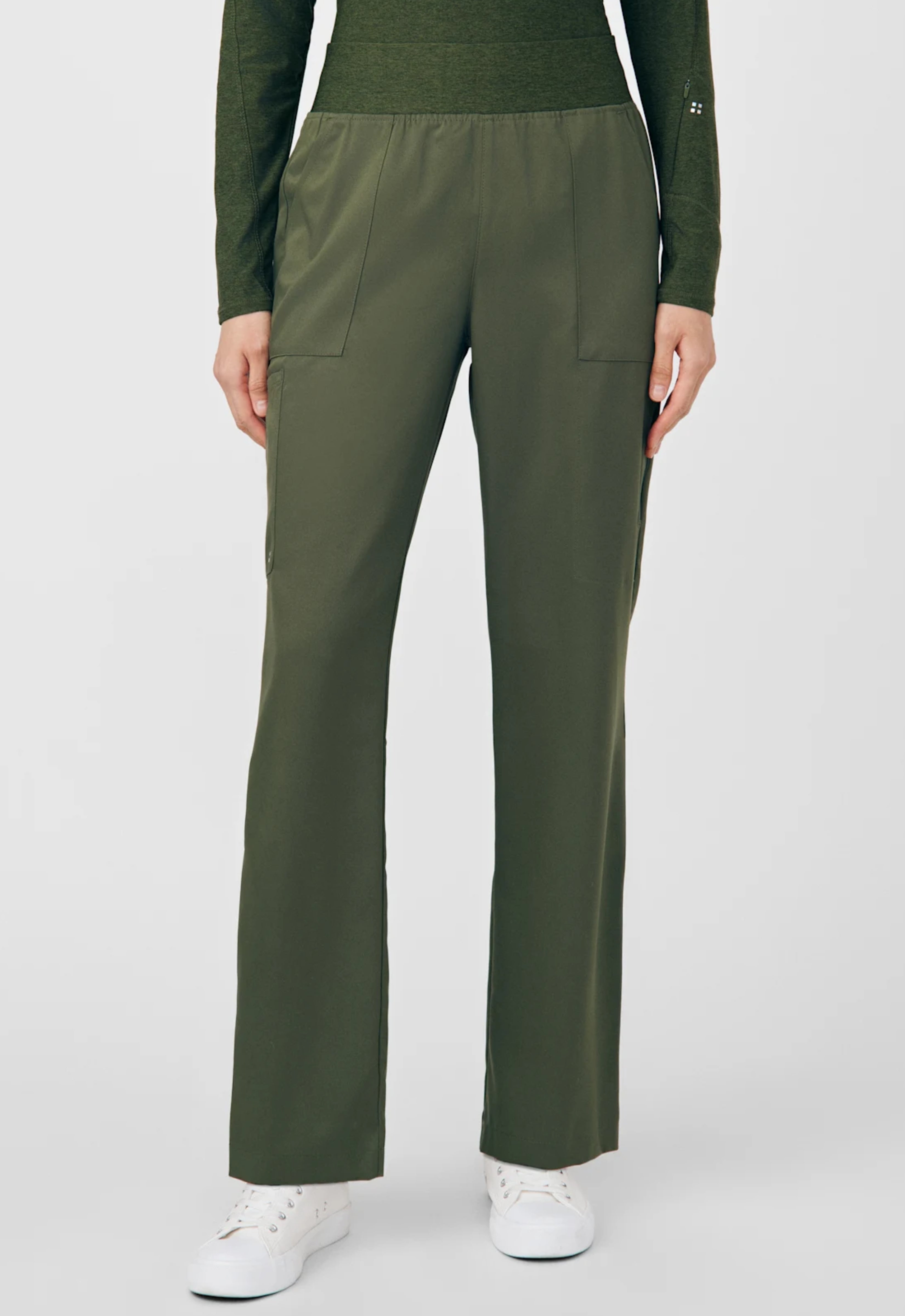 Pantalón Clínico Mujer Vibe WB421 Olivo
