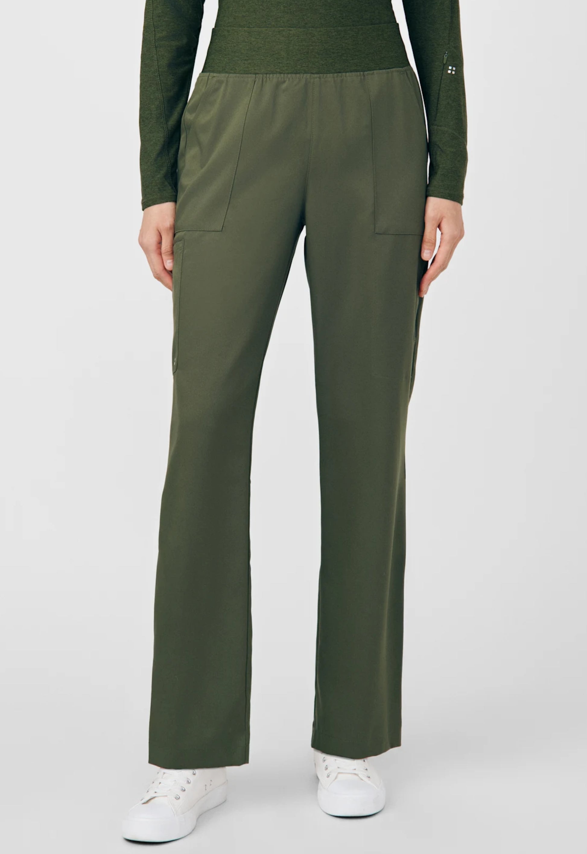 Pantalón Clínico Mujer Vibe WB421 Olivo