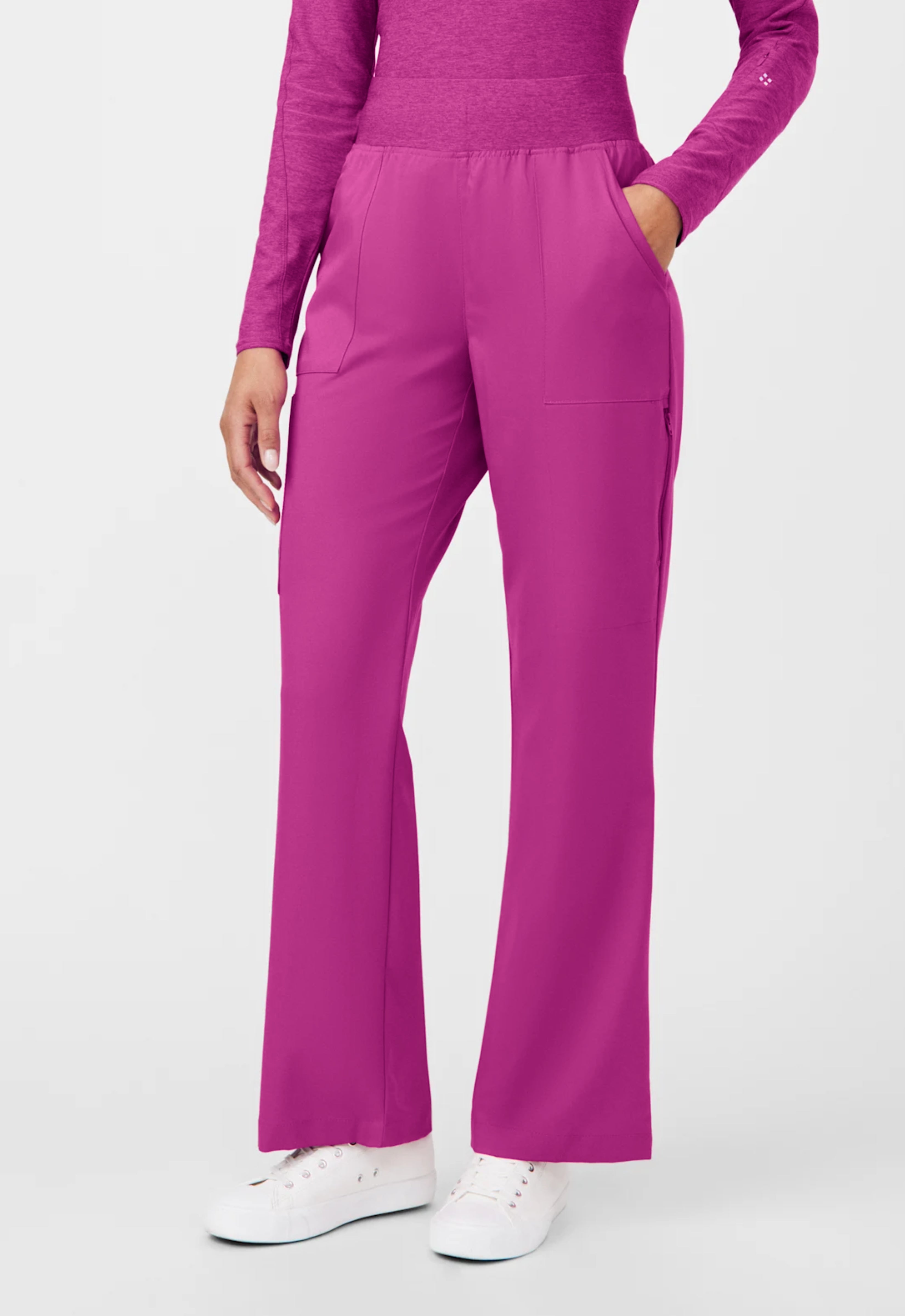 Pantalón Clínico Mujer Vibe WB421 Purpura Eléctrico