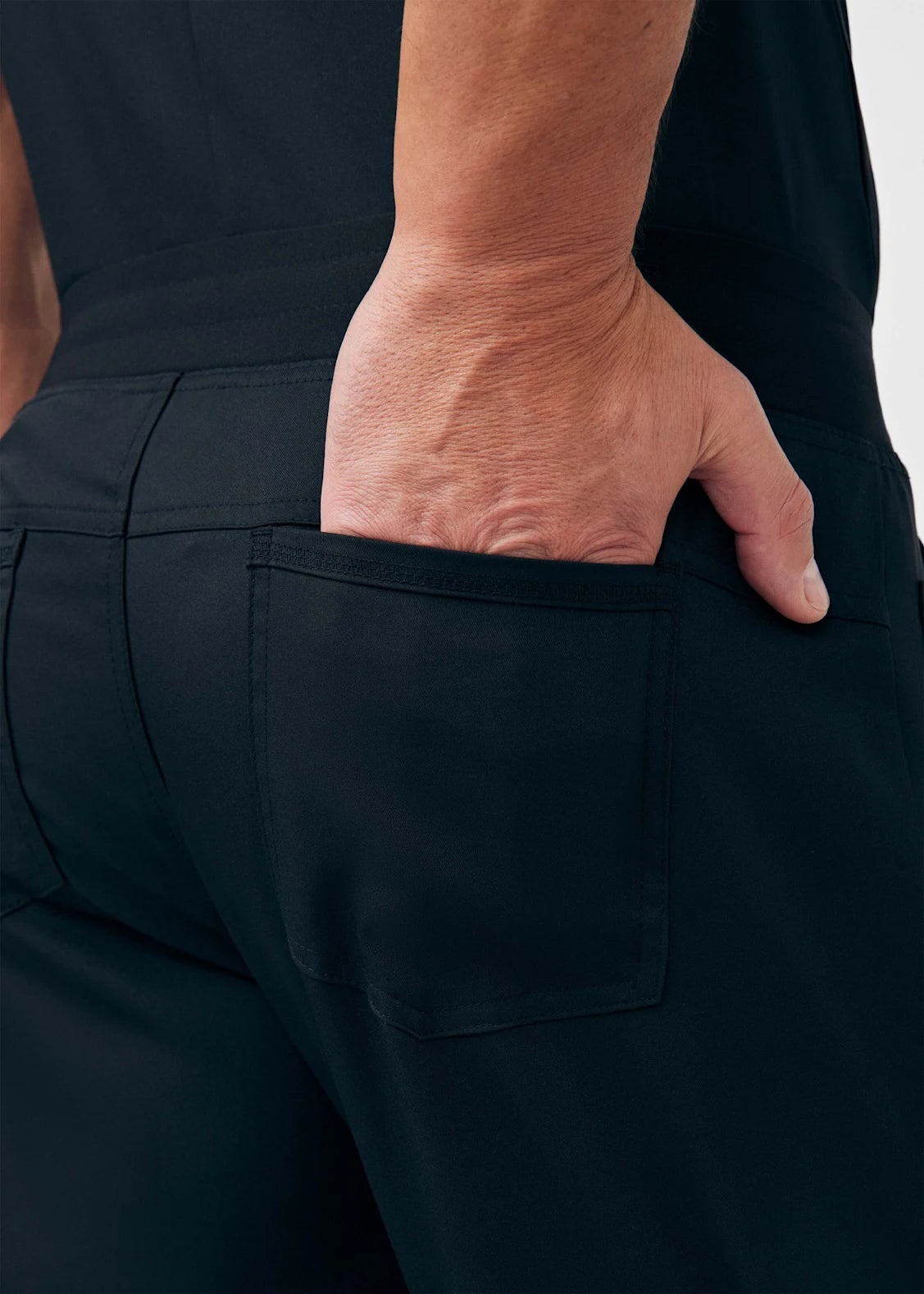 Pantalón Clínico Hombre Jogger Vibe WB431 Negro