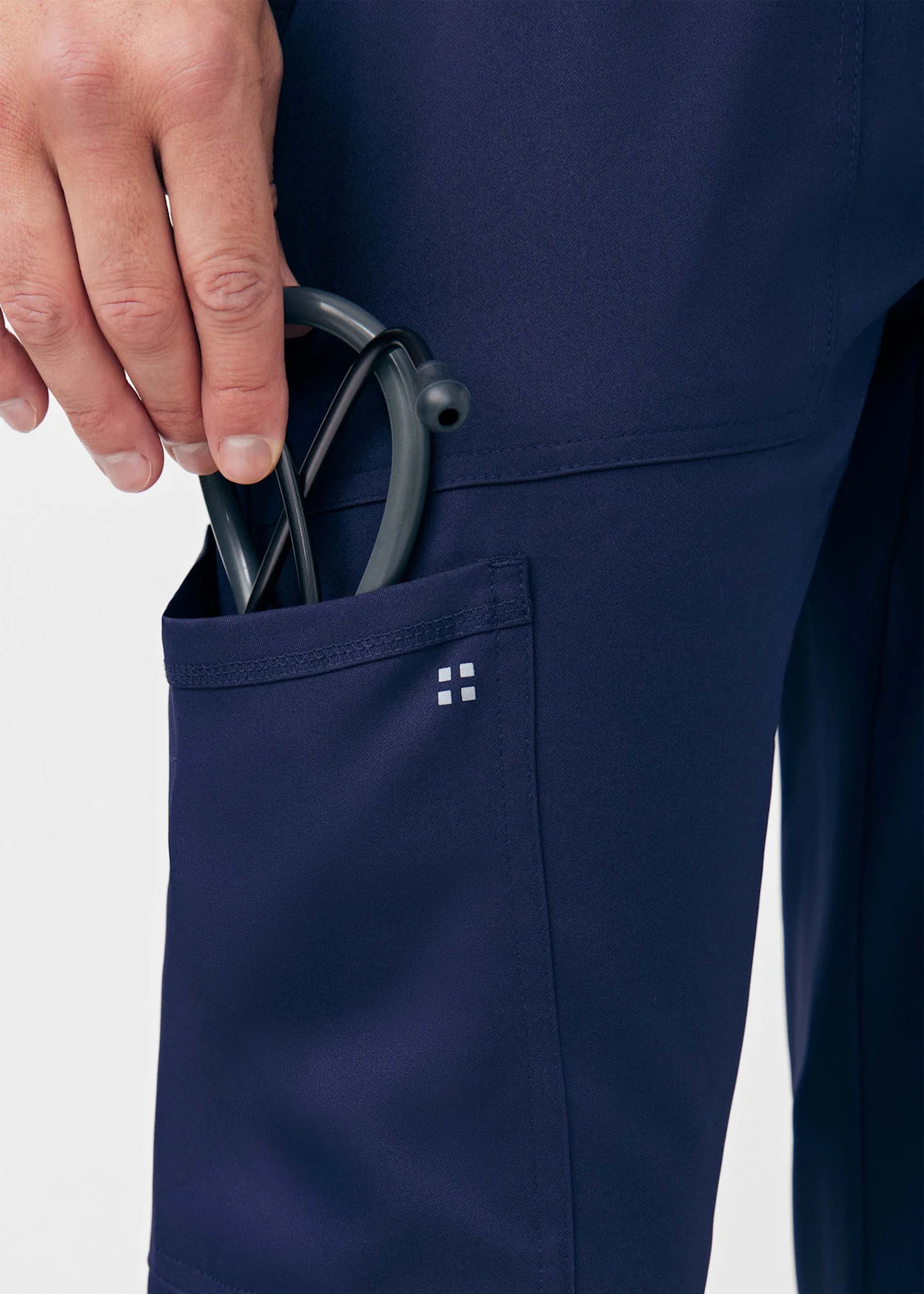 Pantalón Clínico Hombre Jogger Vibe WB431 Azul Marino